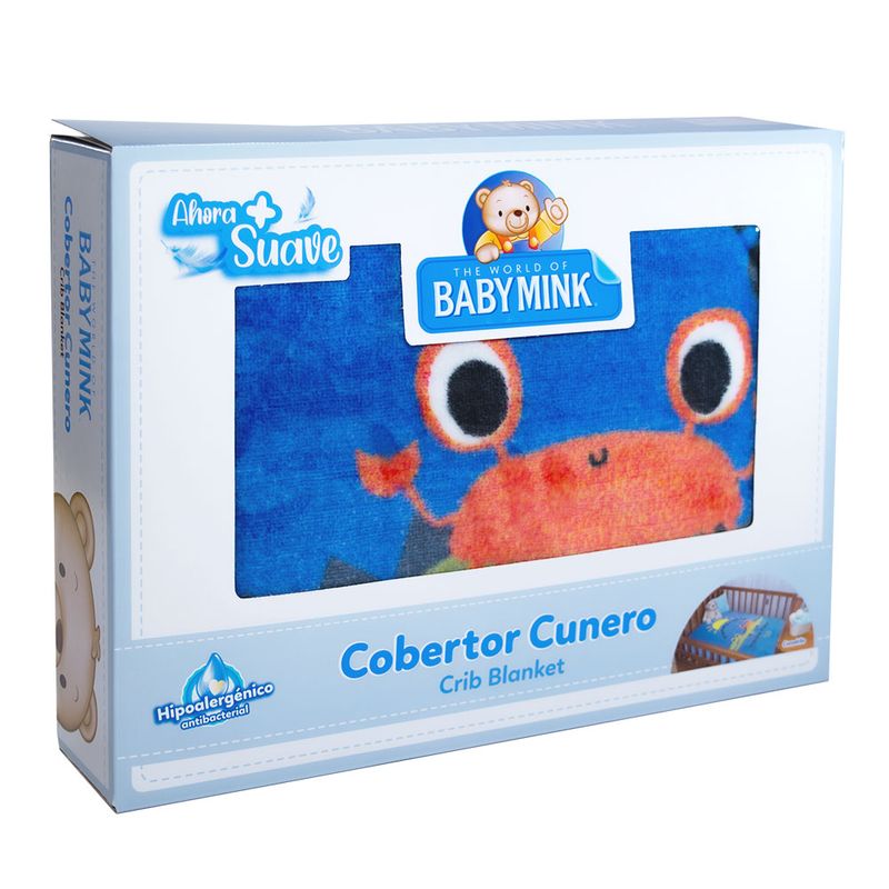 Cobertor-Cunero-Estampado-Azul-Baby-Mink