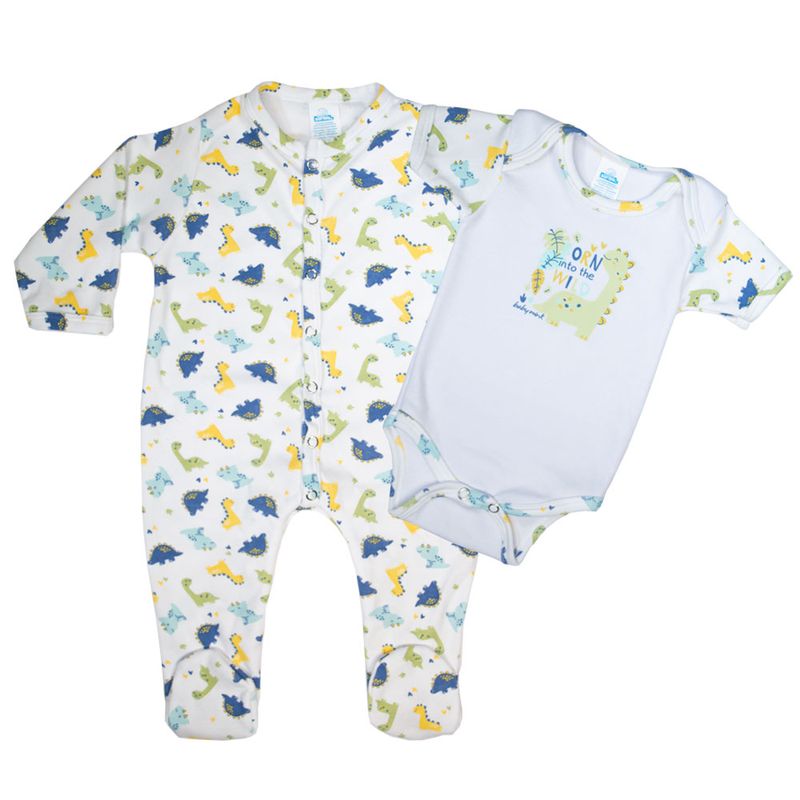 Coordinado-mameluco-3-6-Blanco-con-Azul-Baby-Mink