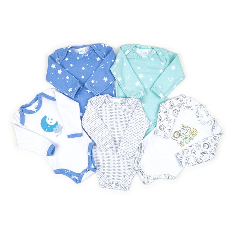 Kit 5 pañaleros Azul| Kit | BabyMink