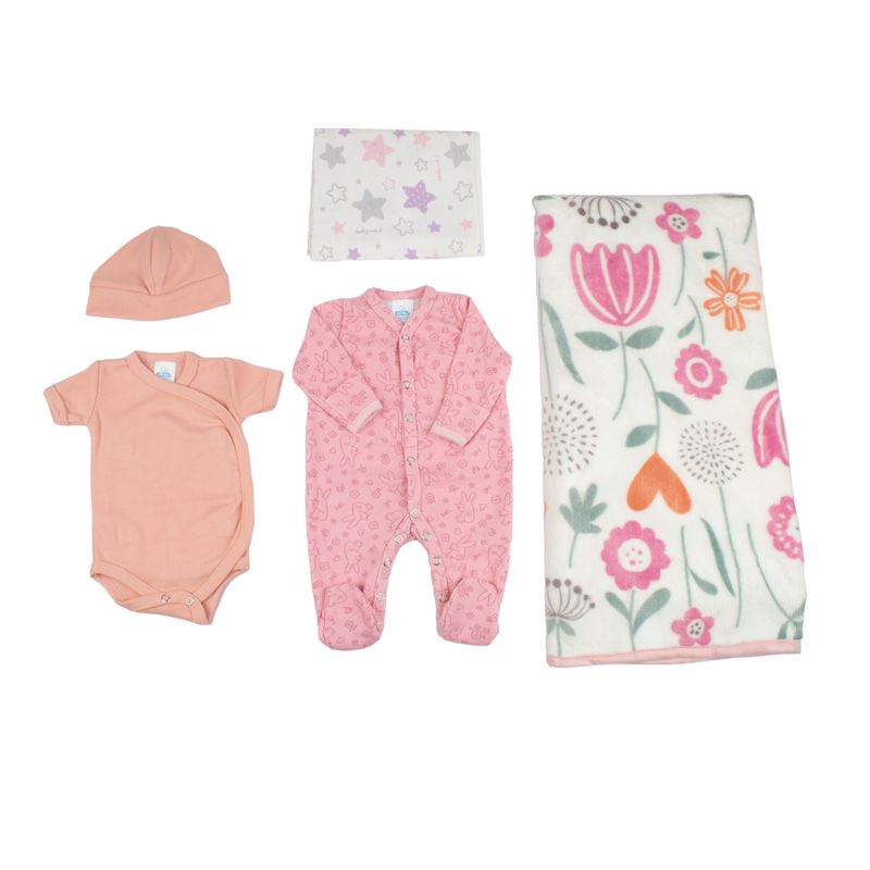 Kit-Salida-de-Hospital-5-pzas-Rosa-BabyMink