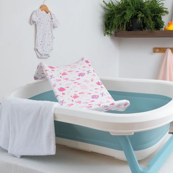 Soporte para tina ergonómico con toalla de repuesto, para un baño más relajado