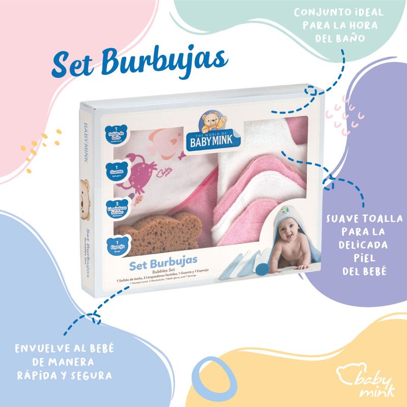Set-Burbujas-Arrecife-Baby-Mink
