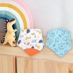 Babero-Bandana-Azul-Baby-Mink