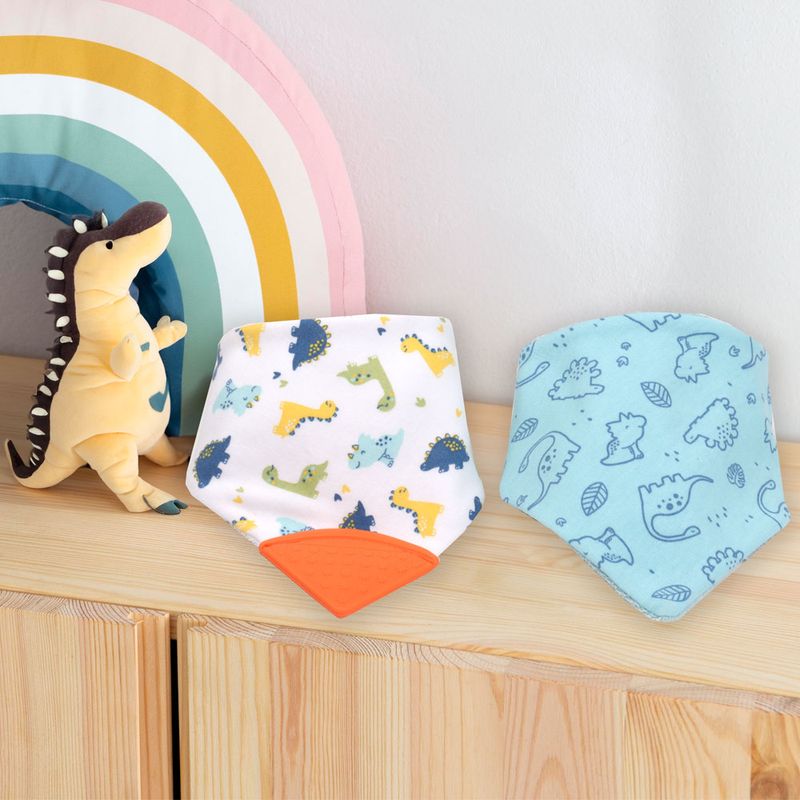 Babero-Bandana-Azul-Baby-Mink