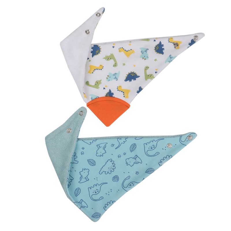 Babero-Bandana-Azul-Baby-Mink
